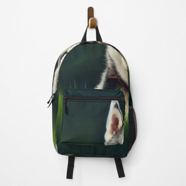 Item preview, sitting-husky-on-grass-1 designed and sold by Kirollos9.