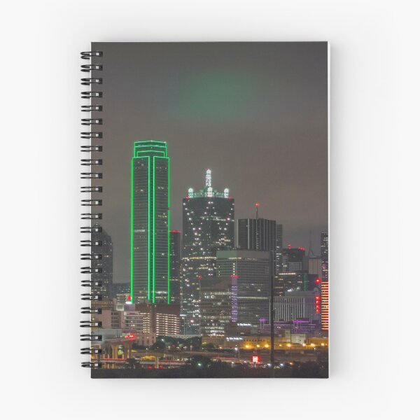 Item preview, Dallas Halloween Skyline designed and sold by josephhaubert.