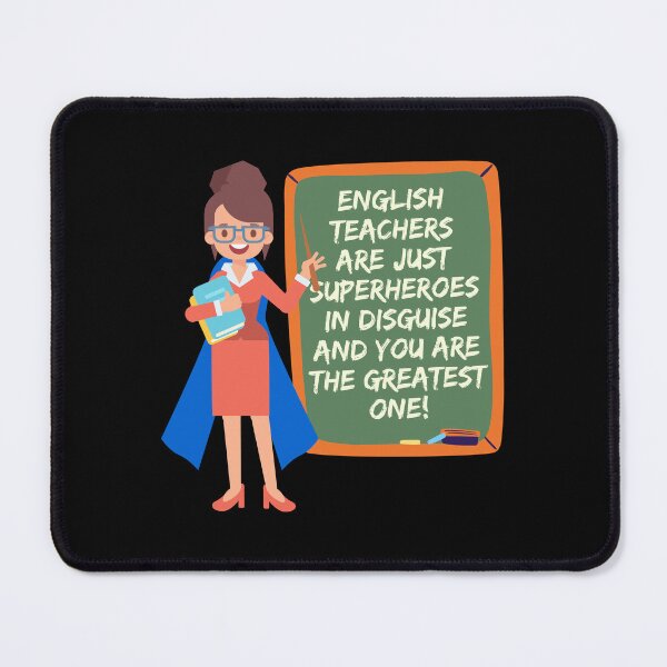 Item preview, Superhero English Teacher Appreciation designed and sold by superteachers.