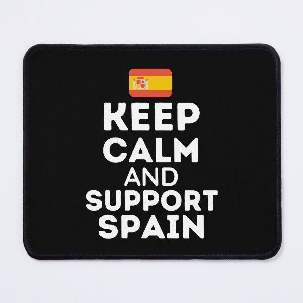 Item preview, Keep Calm And Support Spain | Football World Cup designed and sold by BopleDesigns.
