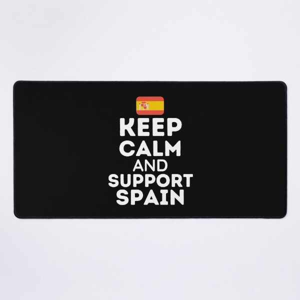 Item preview, Keep Calm And Support Spain | Football World Cup designed and sold by BopleDesigns.