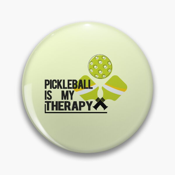 Artikelvorschau, Pickleball ist mein Therapie-lustiges Zitat für Pickleball-Tochter entworfen und verkauft von fatydesignspace.