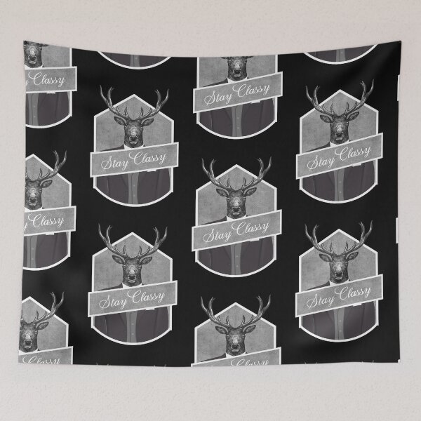Item preview, stay classy deer designed and sold by Goodthings99.