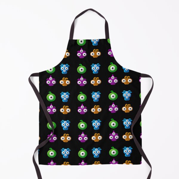 Item preview, Aliens with Eyes Pack | Funny Characters Pattern | Black designed and sold by Teenker.