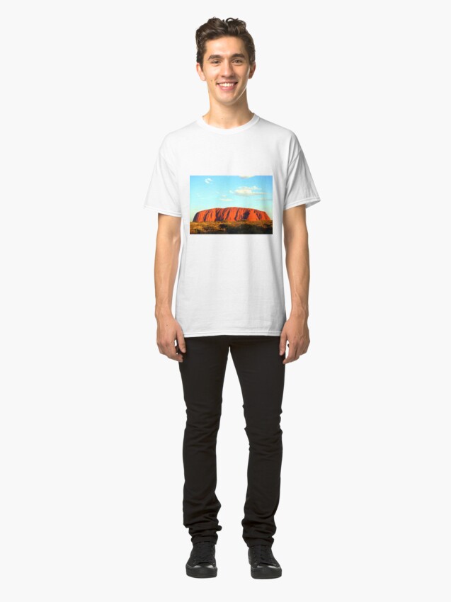 Alternate view of Uluru Sunset Classic T-Shirt