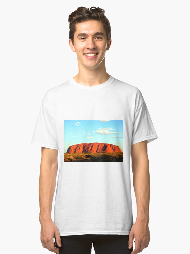 Alternate view of Uluru Sunset Classic T-Shirt