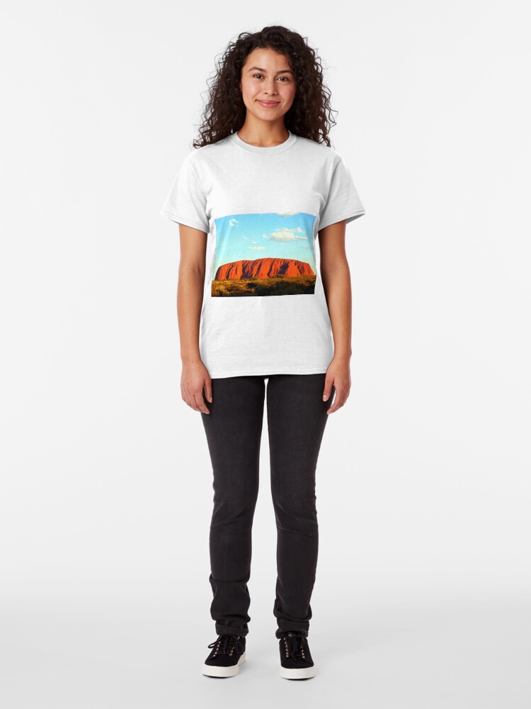 Alternate view of Uluru Sunset Classic T-Shirt