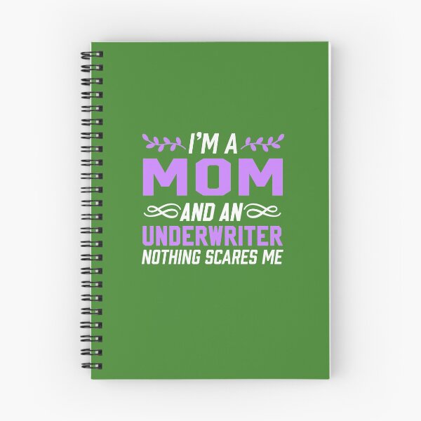 Item preview, I'm A Mom & Underwriter Nothing Scares Me designed and sold by AlwaysAwesome.