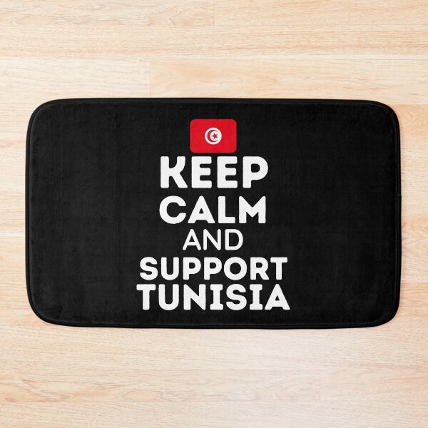 Item preview, Keep Calm And Support Tunisia | Football World Cup designed and sold by BopleDesigns.