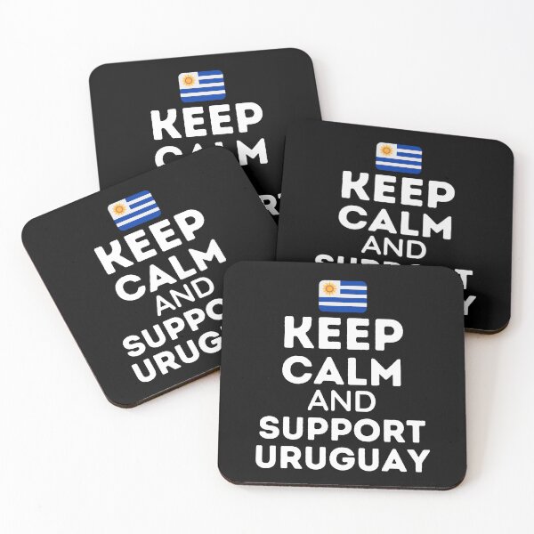 Item preview, Keep Calm And Support Uruguay | Football World Cup designed and sold by BopleDesigns.