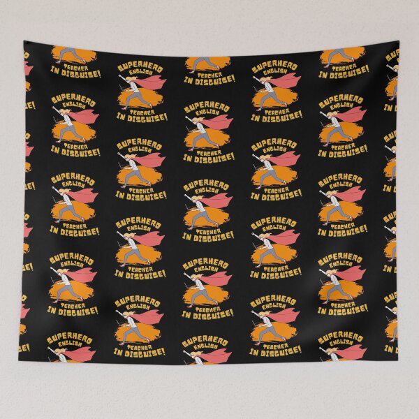 Item preview, English Teacher Appreciation Superhero designed and sold by superteachers.