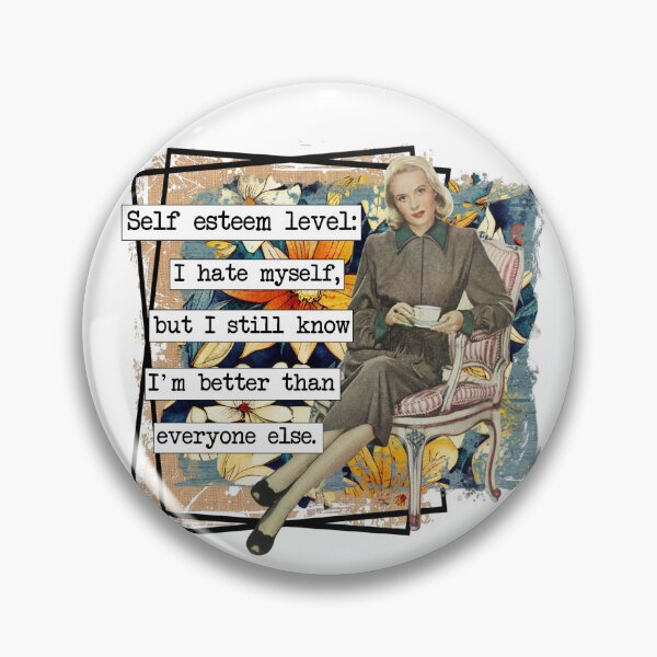 Item preview, Self Esteem Level.  designed and sold by BlueberryHill.