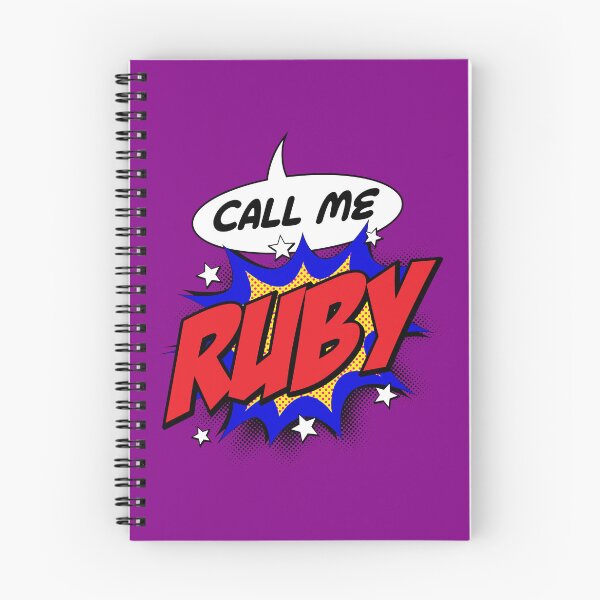 Item preview, Personalised Call Me Ruby Pop Art Comic Design designed and sold by CandOCreative.