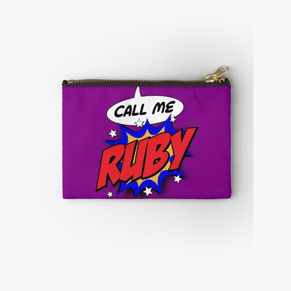 Item preview, Personalised Call Me Ruby Pop Art Comic Design designed and sold by CandOCreative.