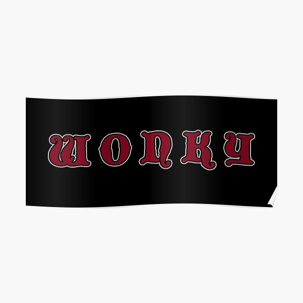 wonky-in-word-art-poster-for-sale-by-janraydesigns-redbubble