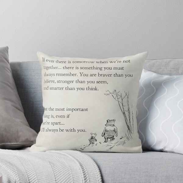 Artikel-Vorschau von Winnie the Pooh Buchseite - wenn jemals ein Morgen ... mutiger als Sie glauben, designt und verkauft von Inktown.