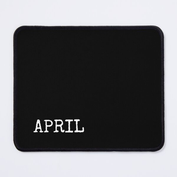 Item preview, April Month Of The Year And Name designed and sold by GoldTypo.