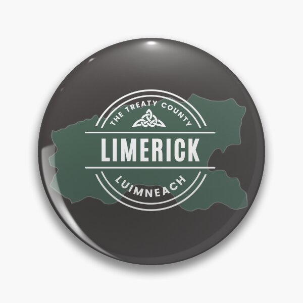Item preview, County Limerick Map designed and sold by TrueCelt.