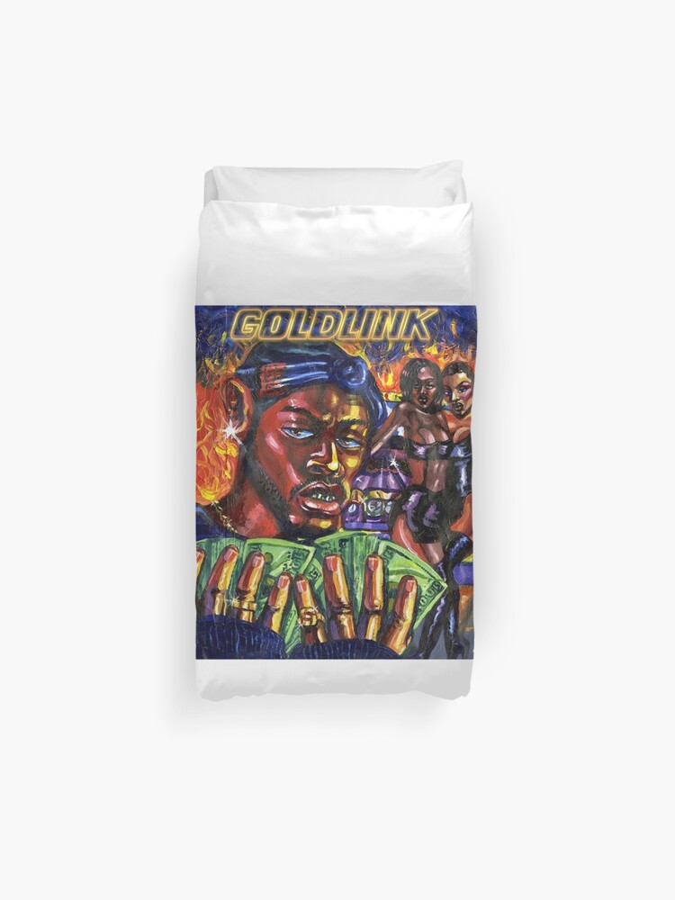 At What Cost Goldlink Duvet Cover By Thebiglezowski Redbubble