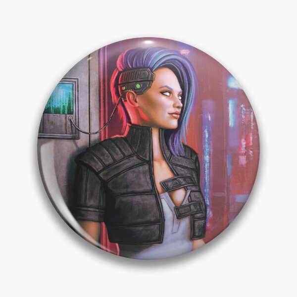 Artikelvorschau, Cyberpunk-Hacker-Mädchen entworfen und verkauft von DeanSpencerArt.