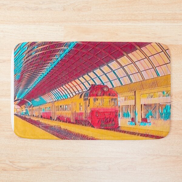Item preview, Train D1 at Chisinau station. Under the picture. designed and sold by ChernivtsiSkoda.