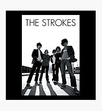 the strokes - A person should design the way he makes a living around how he wishes to make a life. Photographic Print