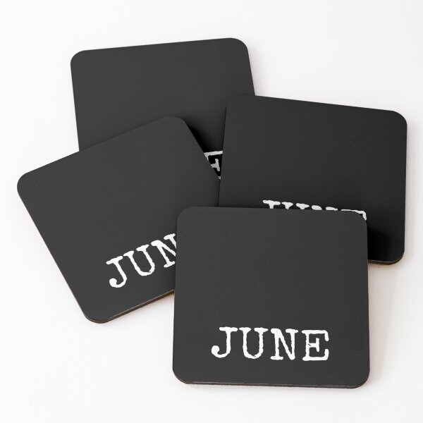 Item preview, June Month Of The Year And Name designed and sold by GoldTypo.