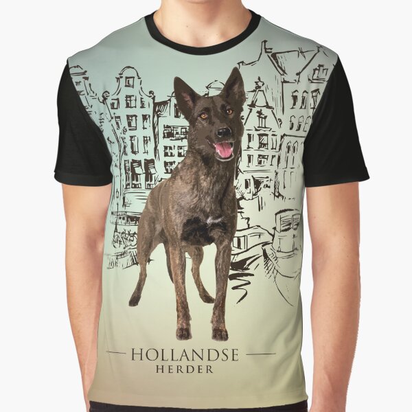 Item preview, Dutch Shepherd dog - Dutchie -Hollandse  Herder designed and sold by k9printart.