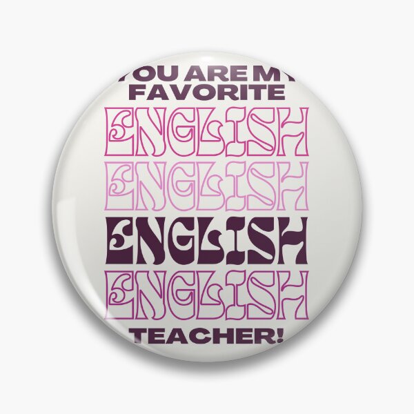 Item preview, Favorite English Teacher Appreciation designed and sold by superteachers.
