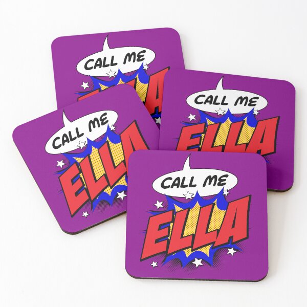 Item preview, Personalised Call Me Ella Pop Art Comic Design designed and sold by CandOCreative.