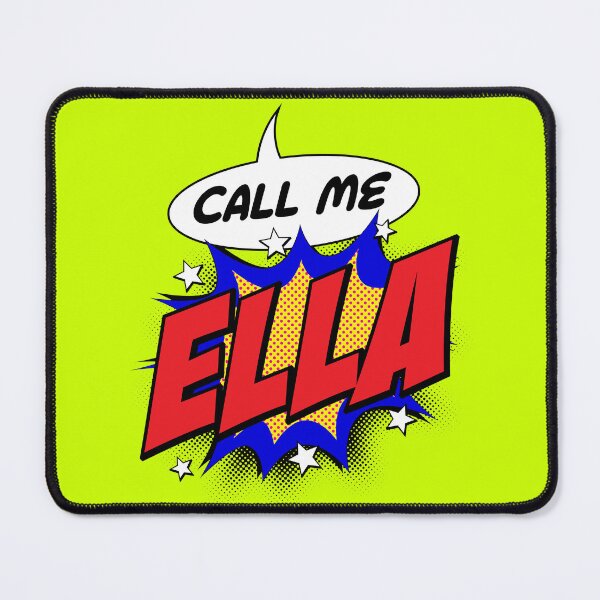 Item preview, Personalised Call Me Ella Pop Art Comic Design designed and sold by CandOCreative.