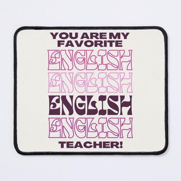 Item preview, Favorite English Teacher Appreciation designed and sold by superteachers.