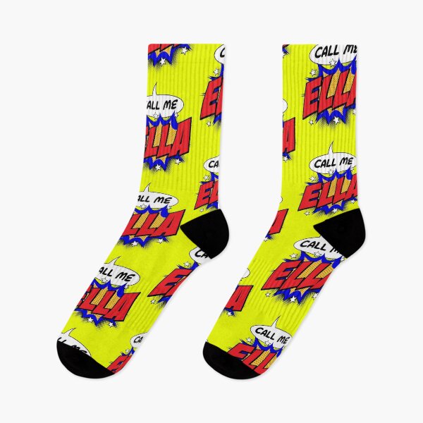 Item preview, Personalised Call Me Ella Pop Art Comic Design designed and sold by CandOCreative.
