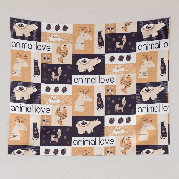 Item preview, Animal love designed and sold by MoTekent.