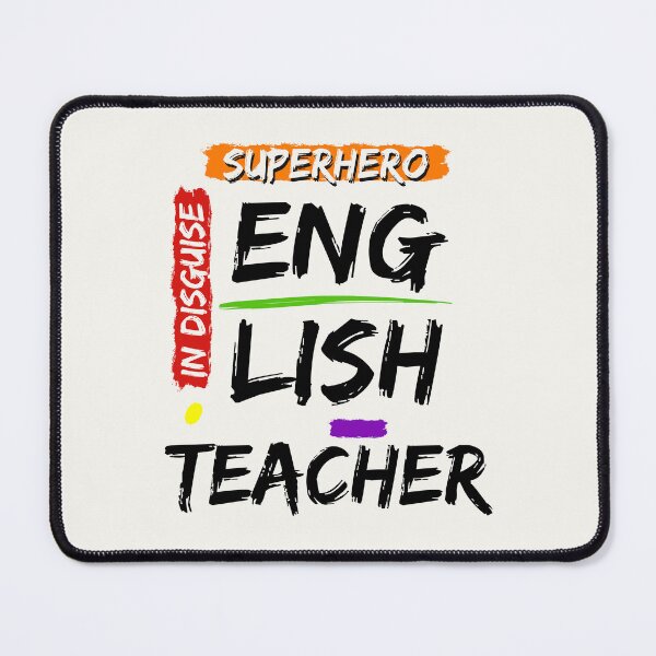 Item preview, Superhero English Teacher Appreciation designed and sold by superteachers.