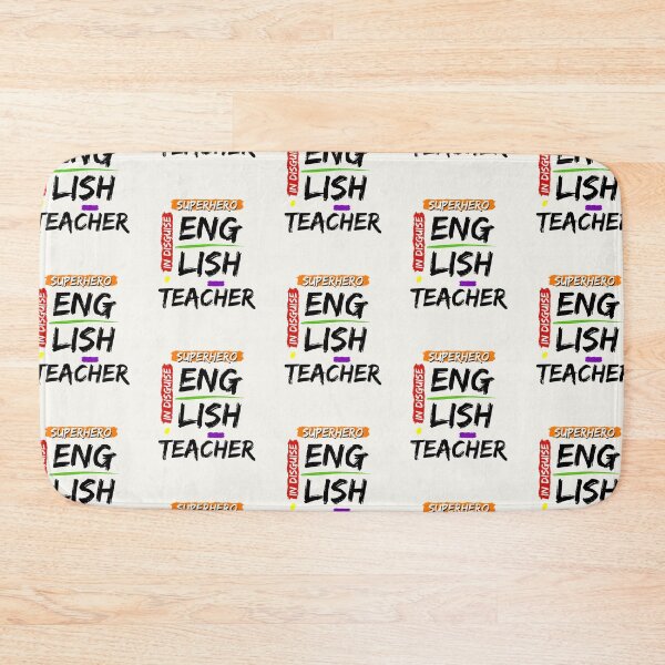 Aperçu de l'œuvre Appréciation du professeur d'anglais de super-héros créée et vendue par superteachers.