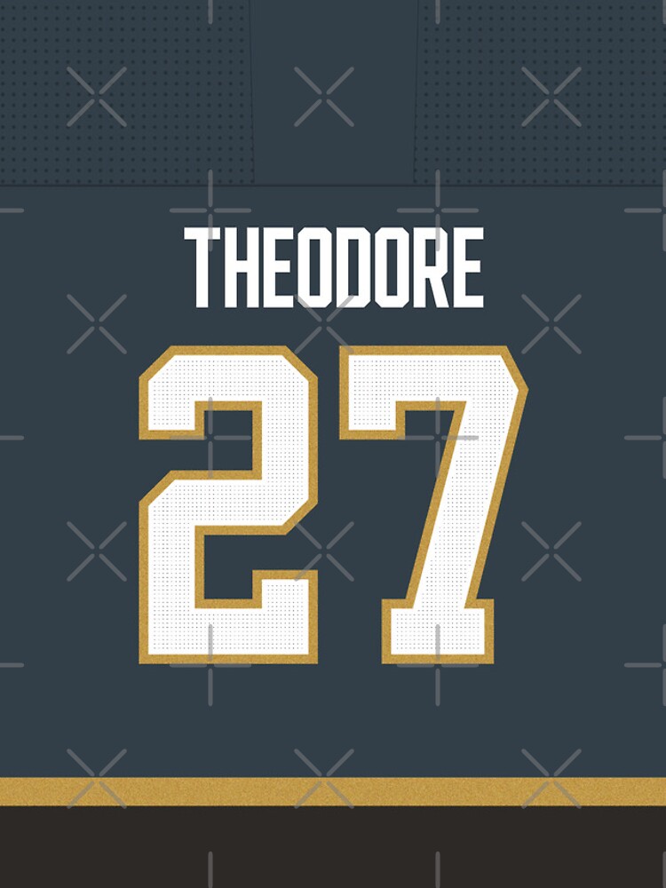 Shea Theodore Vegas Knights Alternate Jersey Vegas Golden Knights
