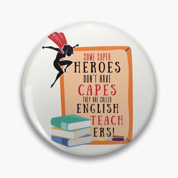 Item preview, Superhero English Teacher Appreciation designed and sold by superteachers.