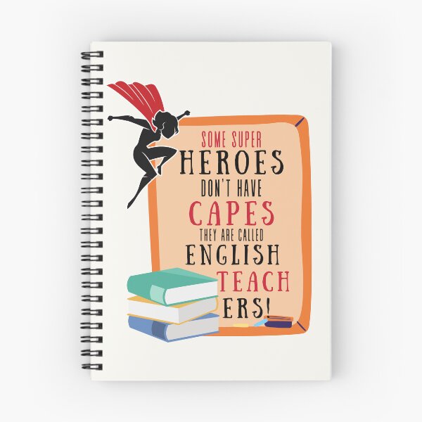 Item preview, Superhero English Teacher Appreciation designed and sold by superteachers.