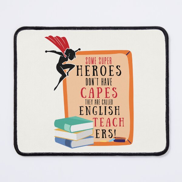 Item preview, Superhero English Teacher Appreciation designed and sold by superteachers.