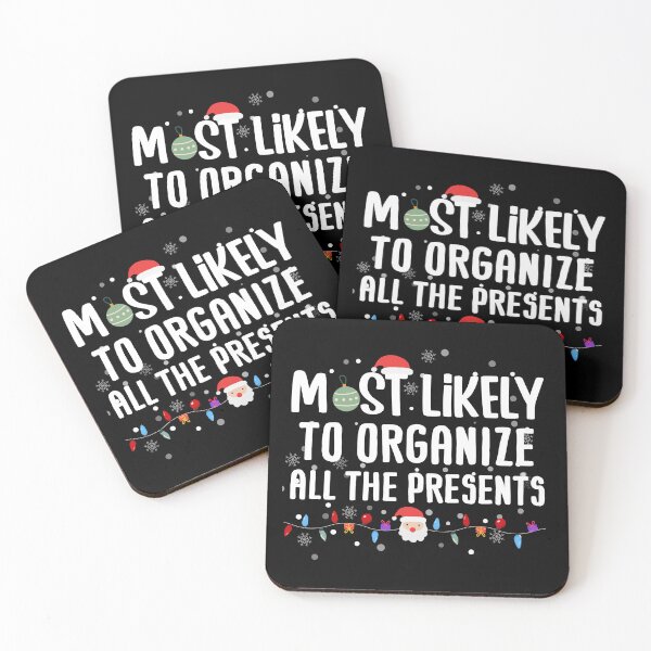 Item preview, Most Likely To Organize All The Presents Funny Christmas Pajama designed and sold by HANYART.