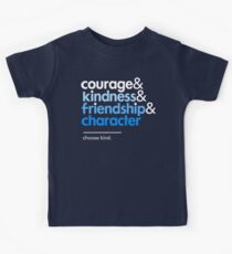 Camiseta para niños Sé una maravilla, elige amable
