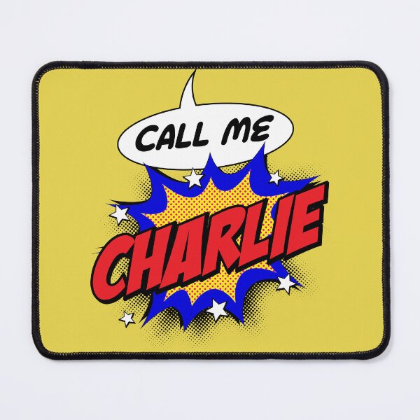 Item preview, Personalised Call Me Charlie Pop Art Comic Design designed and sold by CandOCreative.