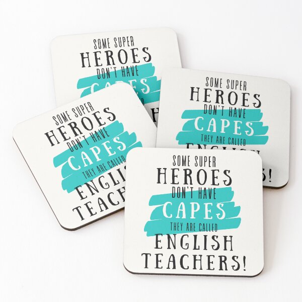 Item preview, Superhero English Teacher Appreciation designed and sold by superteachers.