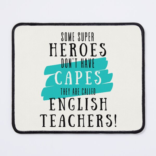 Item preview, Superhero English Teacher Appreciation designed and sold by superteachers.