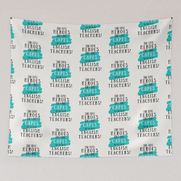 Item preview, Superhero English Teacher Appreciation designed and sold by superteachers.