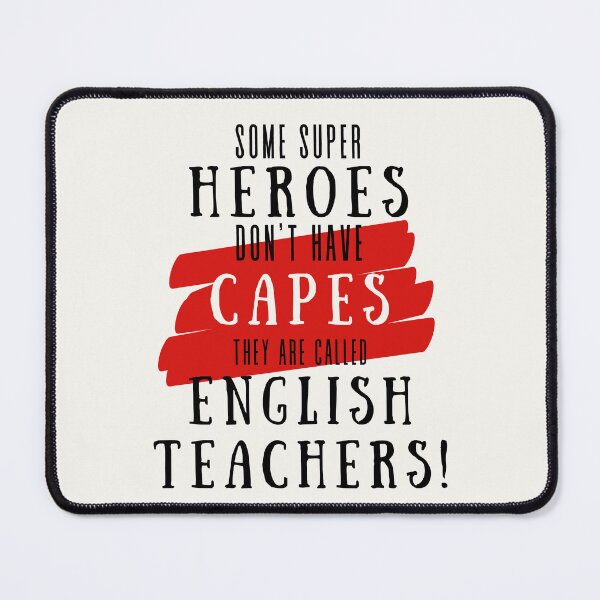 Item preview, Superhero English Teacher Appreciation designed and sold by superteachers.