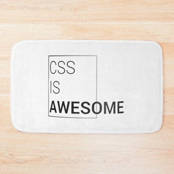 Item preview, css is awesome,is awesome designed and sold by Handrixx.