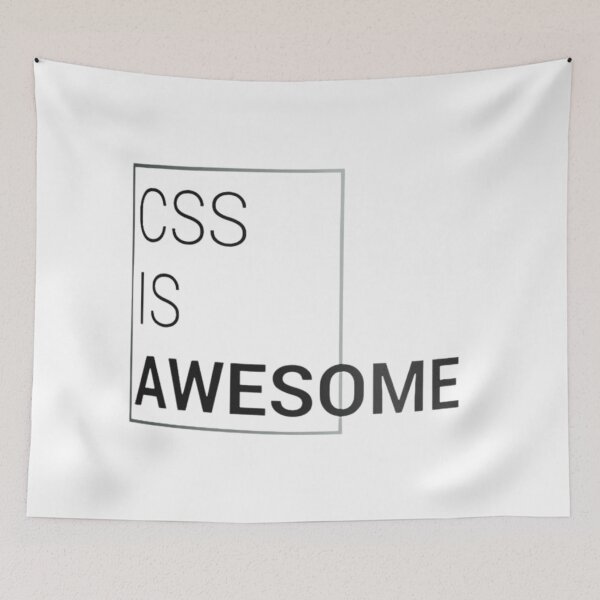Item preview, css is awesome,is awesome designed and sold by Handrixx.