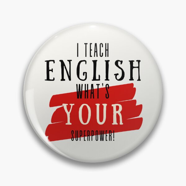 Item preview, Superhero English Teacher Appreciation designed and sold by superteachers.